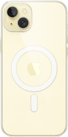 Чохол Fashion Case MagSafe IPhone 15 Clear